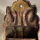 Golden bronze coat hook, 19th century