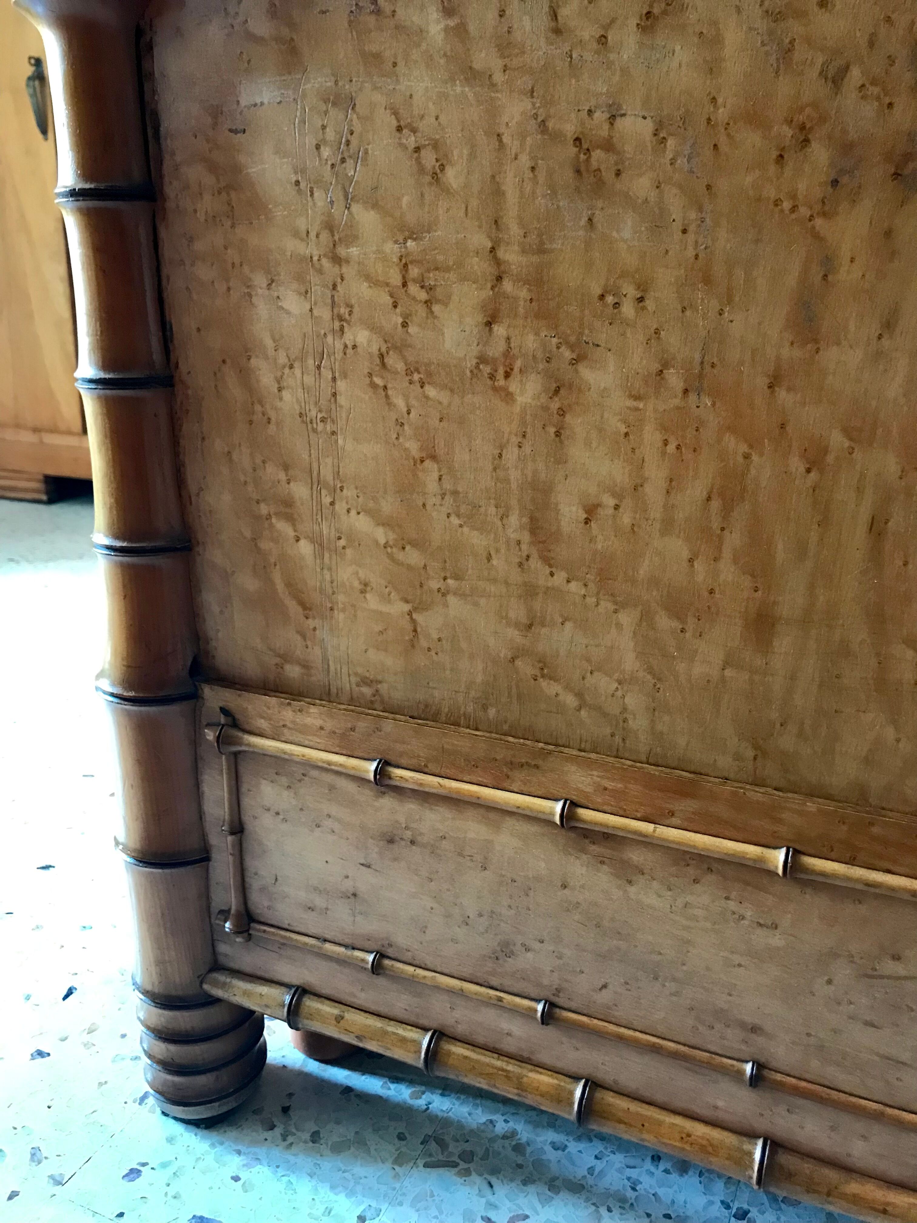 Bed bamboo collection circa 1870 Napoleon III