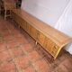 Scandinavian low sideboard from the 60s in teak