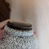 Art Deco vase from the 20s, glazed ceramic