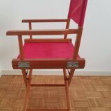 Vintage folding director's chair