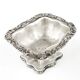 Biedermeier salt cellar, silver-plated copper, Poland, 19th century