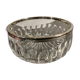 Silver and crystal metal cup