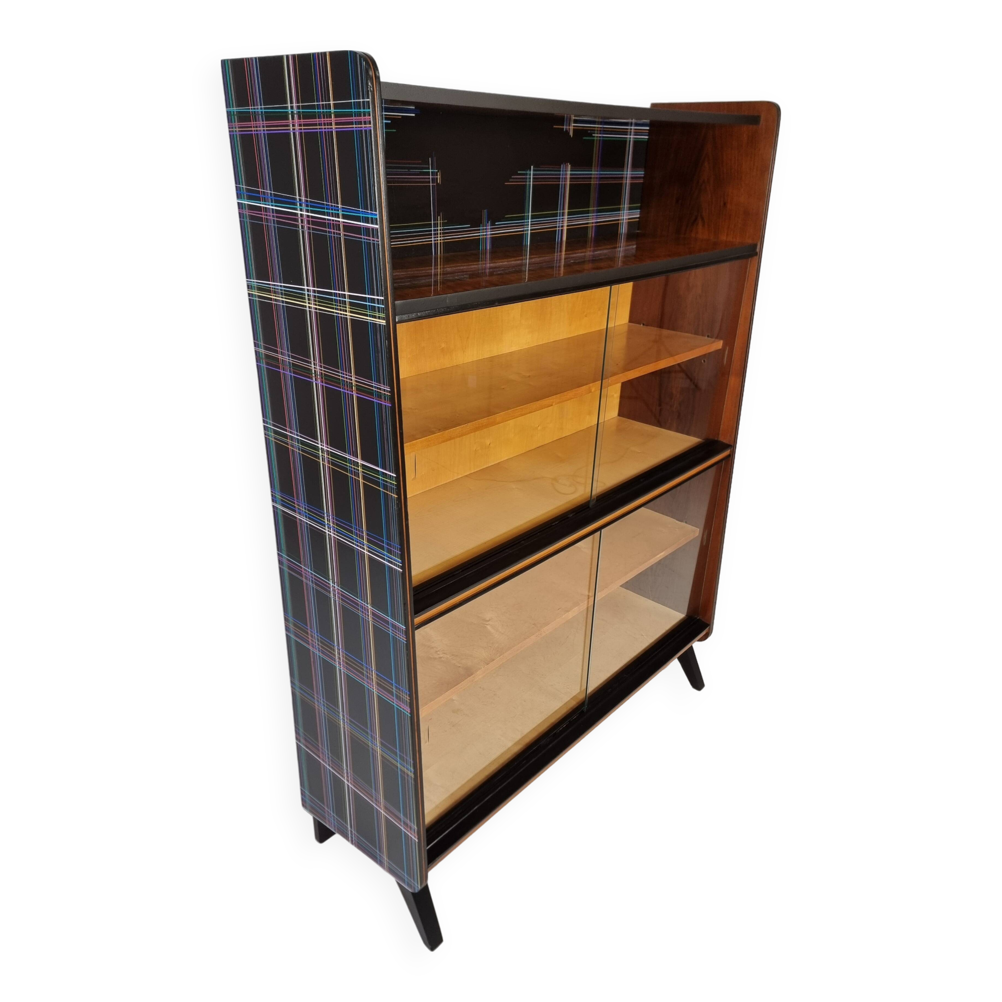 Vintage Brown Showcase from Tatra, 1970s