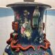 Chinese porcelain lamp from the early 20th century