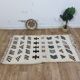 Azilal Berber rug in handmade wool 180 X 105 CM