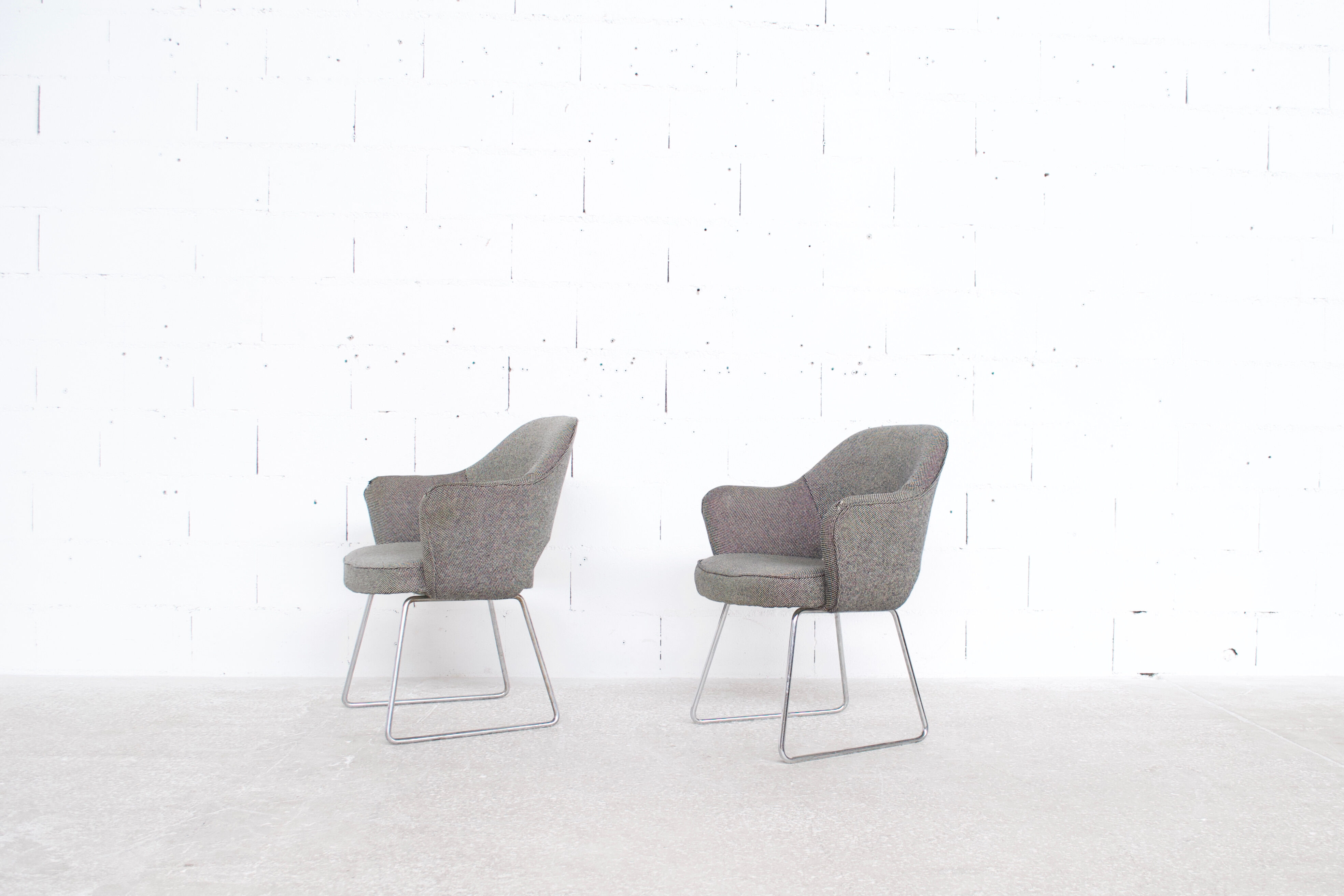 Pair of knoll armchairs Eero Saarinen 1960