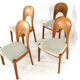 Set of 4 Koefoed Morten chairs 'Horve'