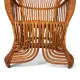 Peacock chair rattan armchair by Rohé Noordwolde, 1970