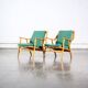 Vintage fan back armchair