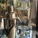 Old glass carafe