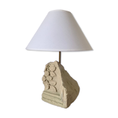 Ancient carved stone lamp