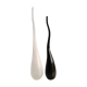 Salviati by Renzo Stellon two vases soliflore model Aria murano glass