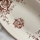Oval ironstone dish "Joinville" KG Lunéville