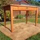 Table bureau bois brut