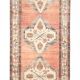 3x11 Red & Brown Persian Runner Rug, 107x336Cm