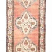 3x11 Red & Brown Persian Runner Rug, 107x336Cm