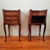 Pair of Louis XV style bedside tables