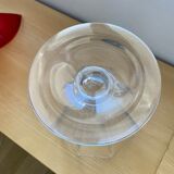 Vase coupe sur pied douche cristal de sevres ancien