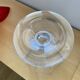 Vase cup on foot shower crystal of weaning old