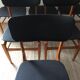 Series of 6 Scandinavian chairs from the 50/60