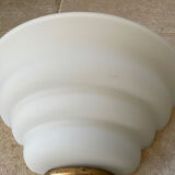 Pair of Vianne opaline wall lights