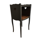 Chic rustic bedside table