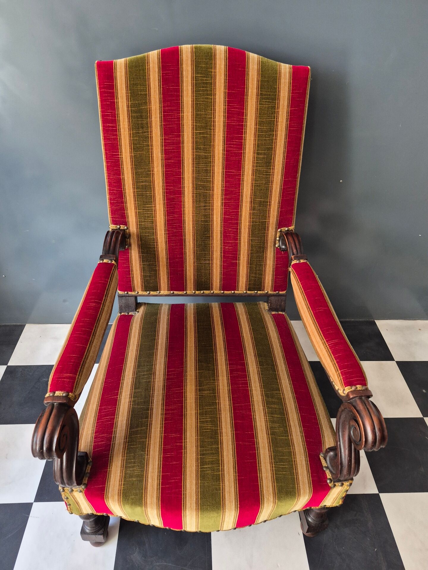 Louis XIV style armchair