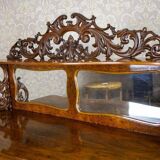 Rococo Revival Sideboard in Walnut and Veneer, 1850