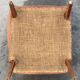 Armchair club feet compass vintage design Annees 50