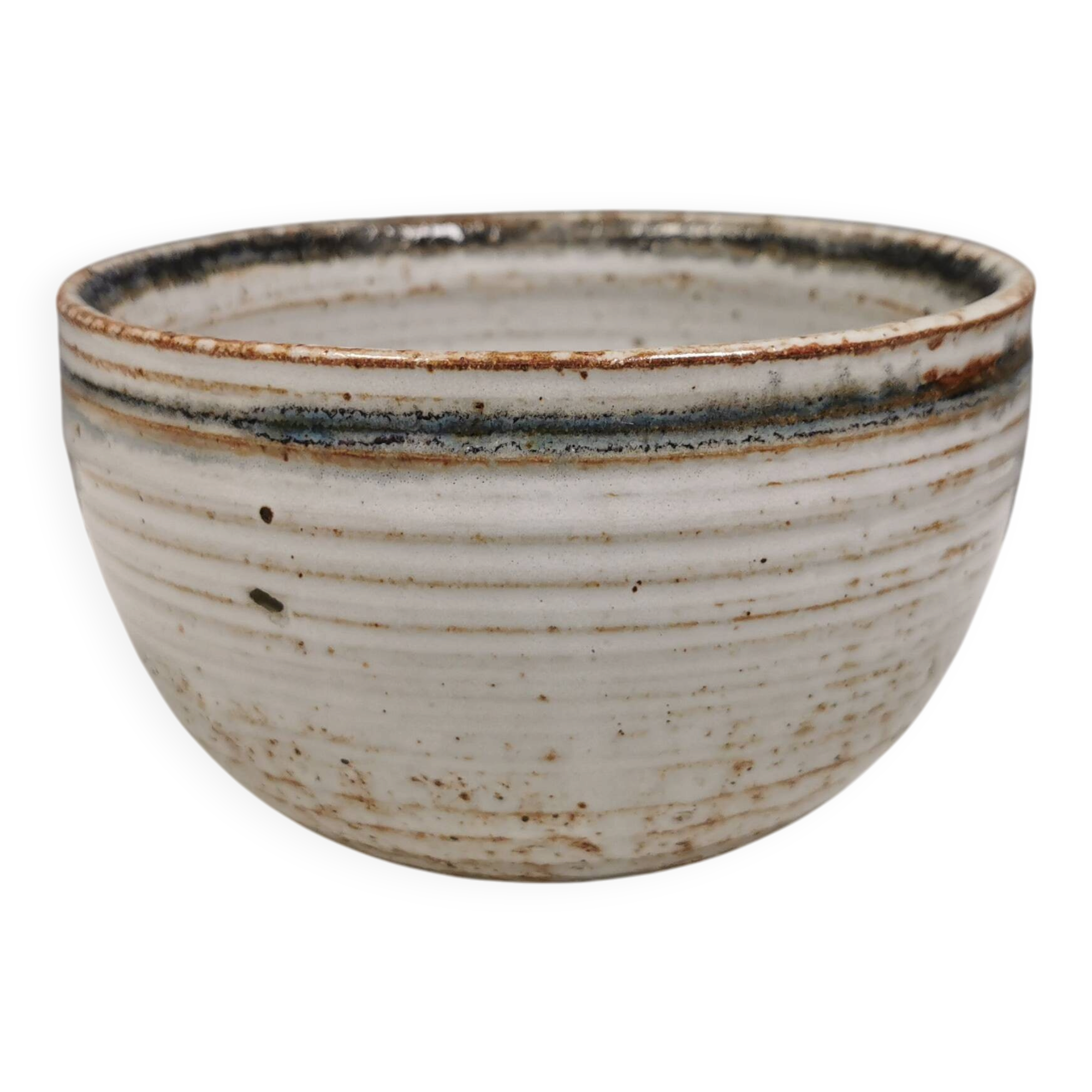 Ceramic bowl by Marie Hjorth, 1980s, Denmark.