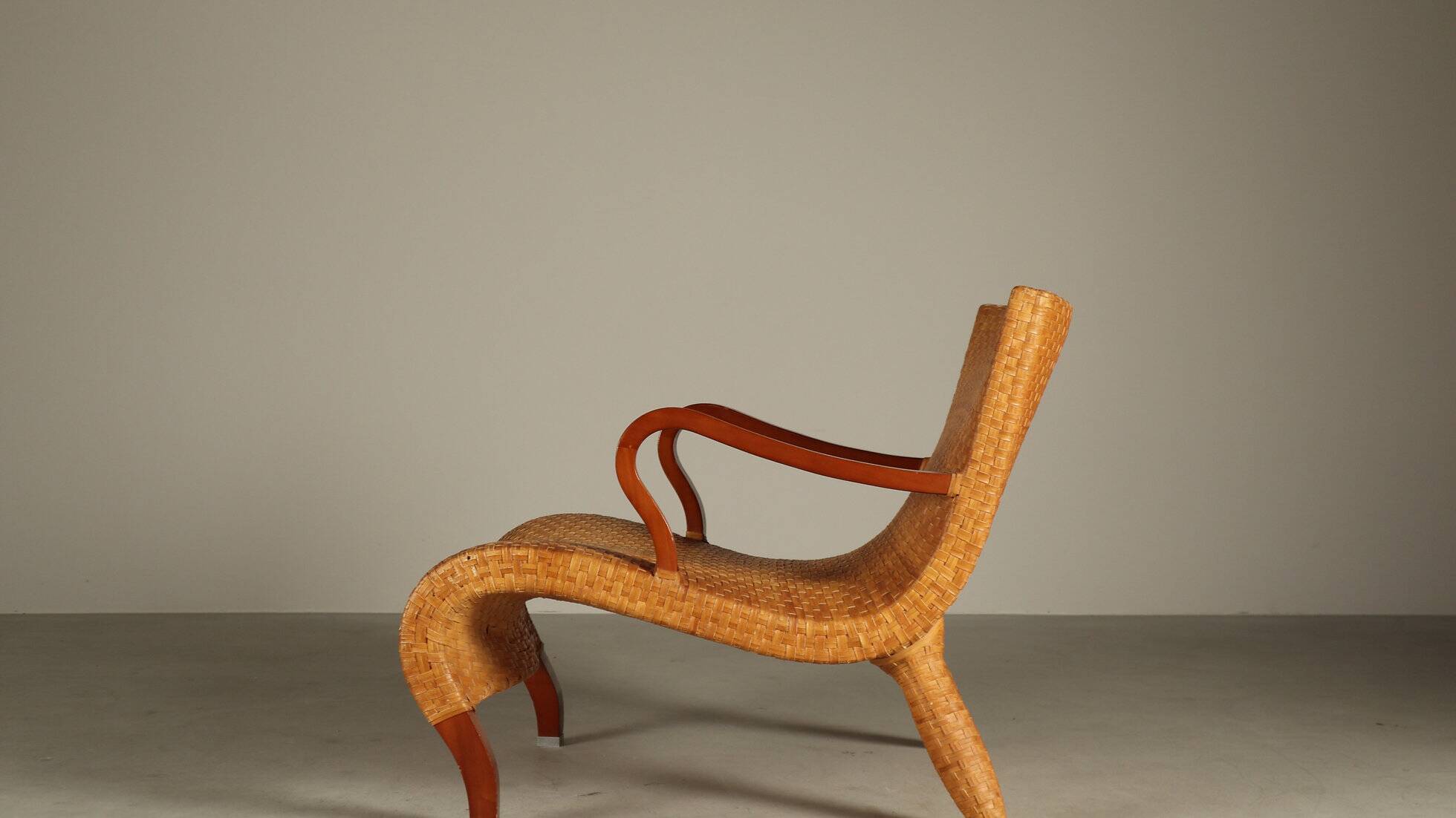 Set of two Antonio Citterio lounge chairs, B&B Italia 1993