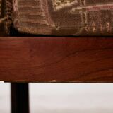 MK11213 Three-seater rosewood sofa