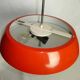Red Hanging Lamp Model 1117 by Josef Hurka for Napako