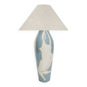 Lampe bleu ''Women