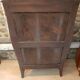 Louis XV-style lady secretary, in rosewood veneer flower decoration.