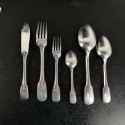Christofle silver-plated cutlery set – Cluny model – 36 pieces