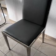 Lot 4 chaises cuir par baakal & ross