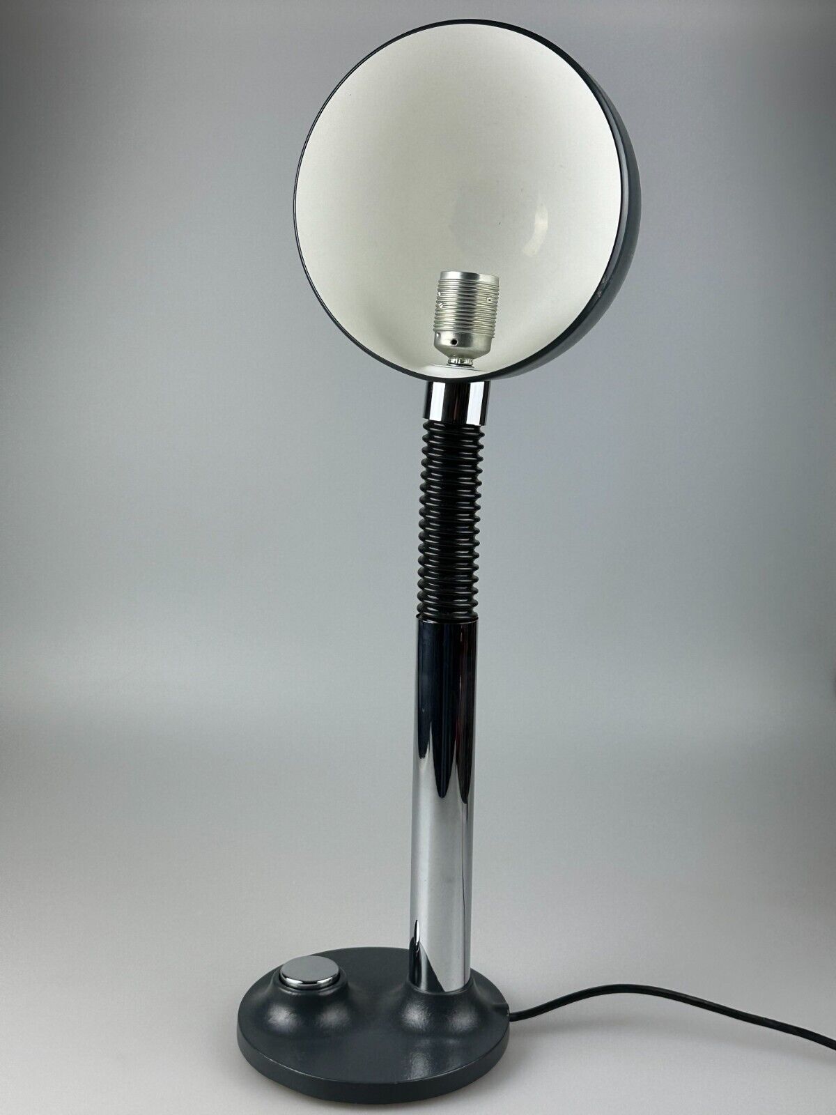 60s 70s table lamp Egon Hillebrand ball lamp space age metal design