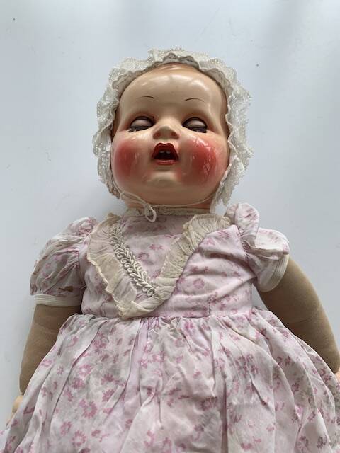 Poupon, collectible doll, Raynal, circa 1948, old and collector's