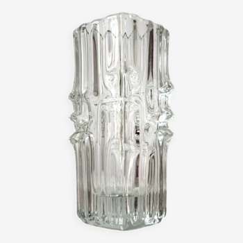 Glass Vase by Vladislav Urban for Sklo Union Rosice, 1960