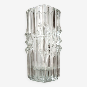 Vase en Verre par Vladislav Urban pour Sklo Union Rosice, 1960