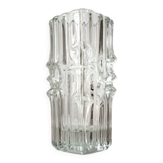 Vase en Verre par Vladislav Urban pour Sklo Union Rosice, 1960