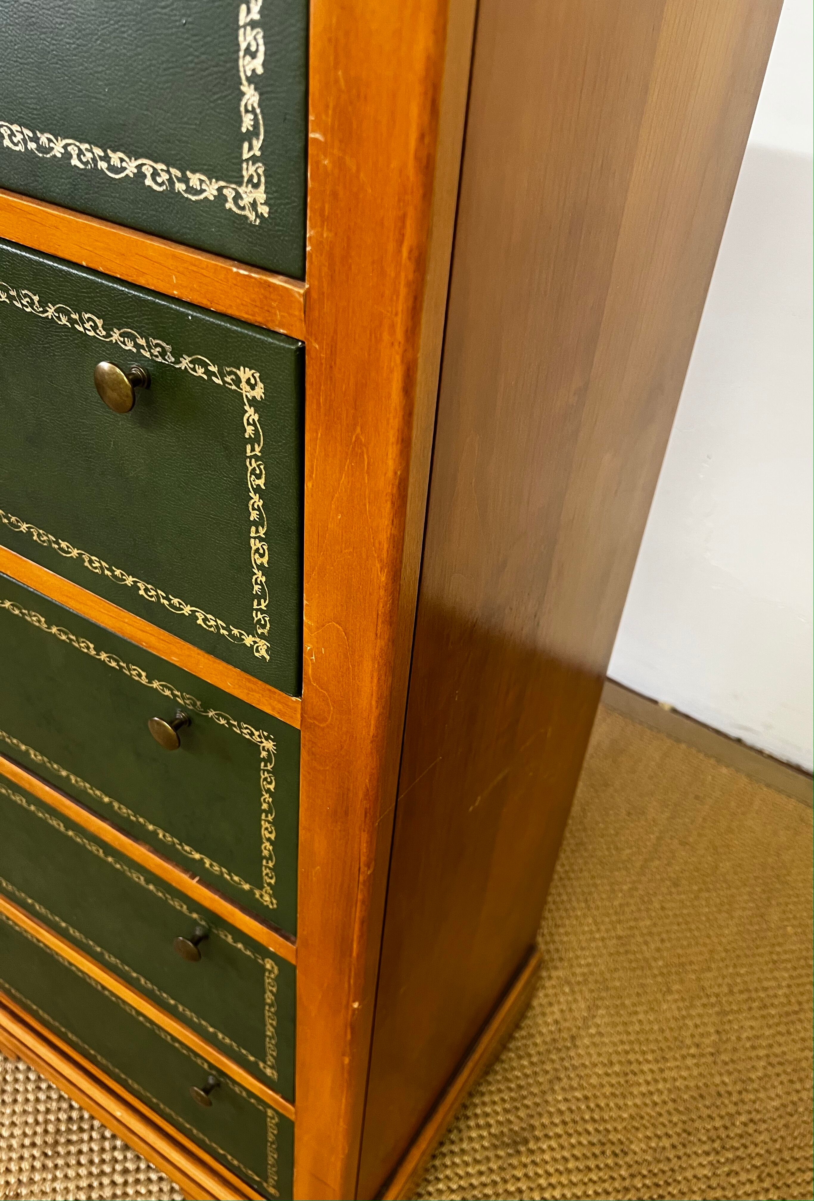 Notary furniture Louis Philippe style cherry wood