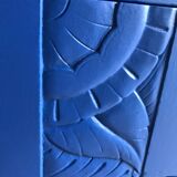 Chest of drawers blue majorelle art deco period