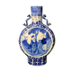 Porcelain gourd vase, signature China, 19th century