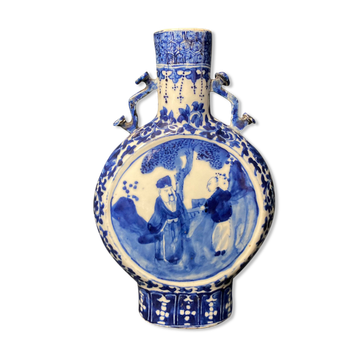 Porcelain gourd vase, signature China, 19th century