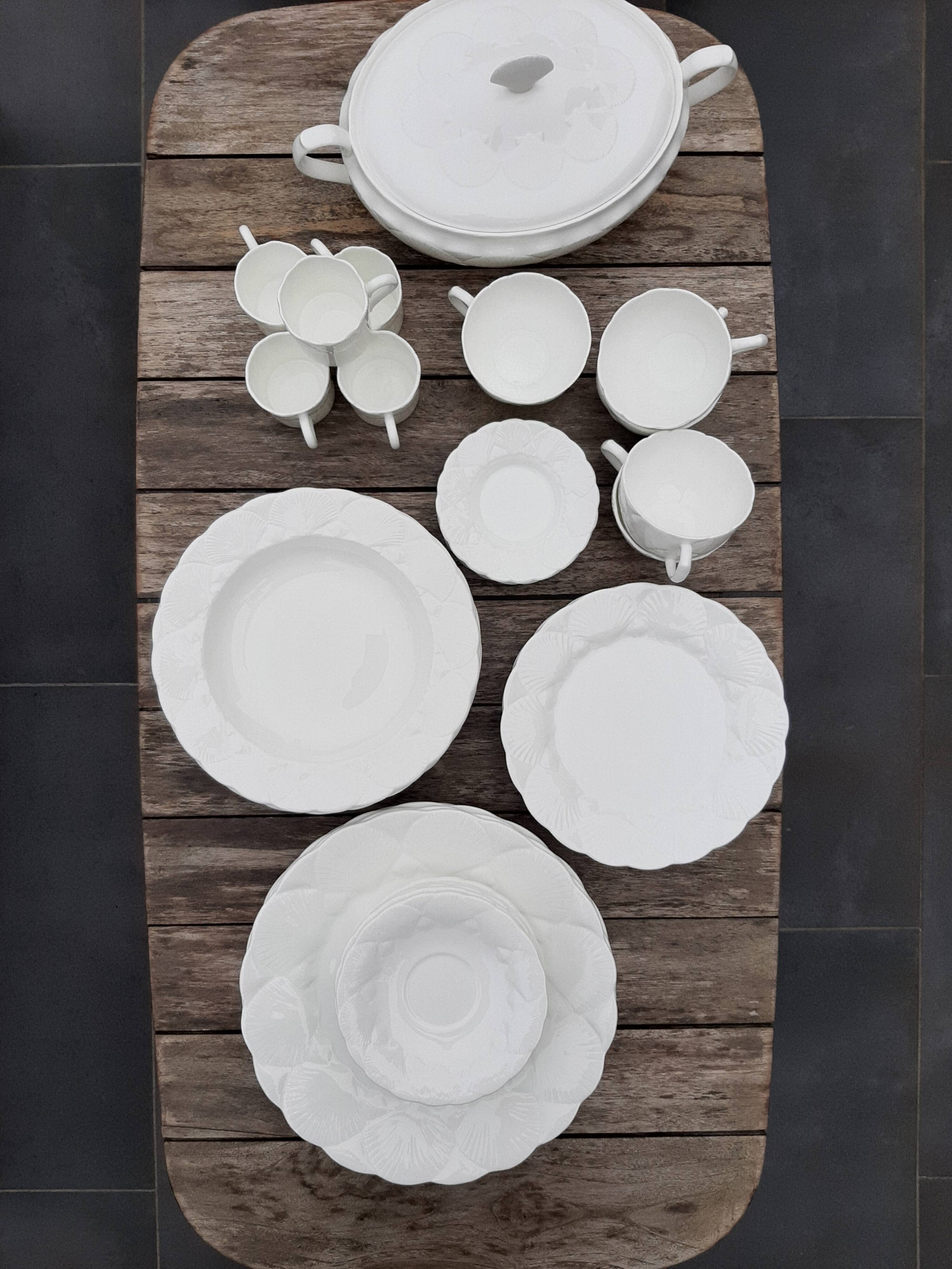 40 pièces vaisselle Wedgwood OceanSide