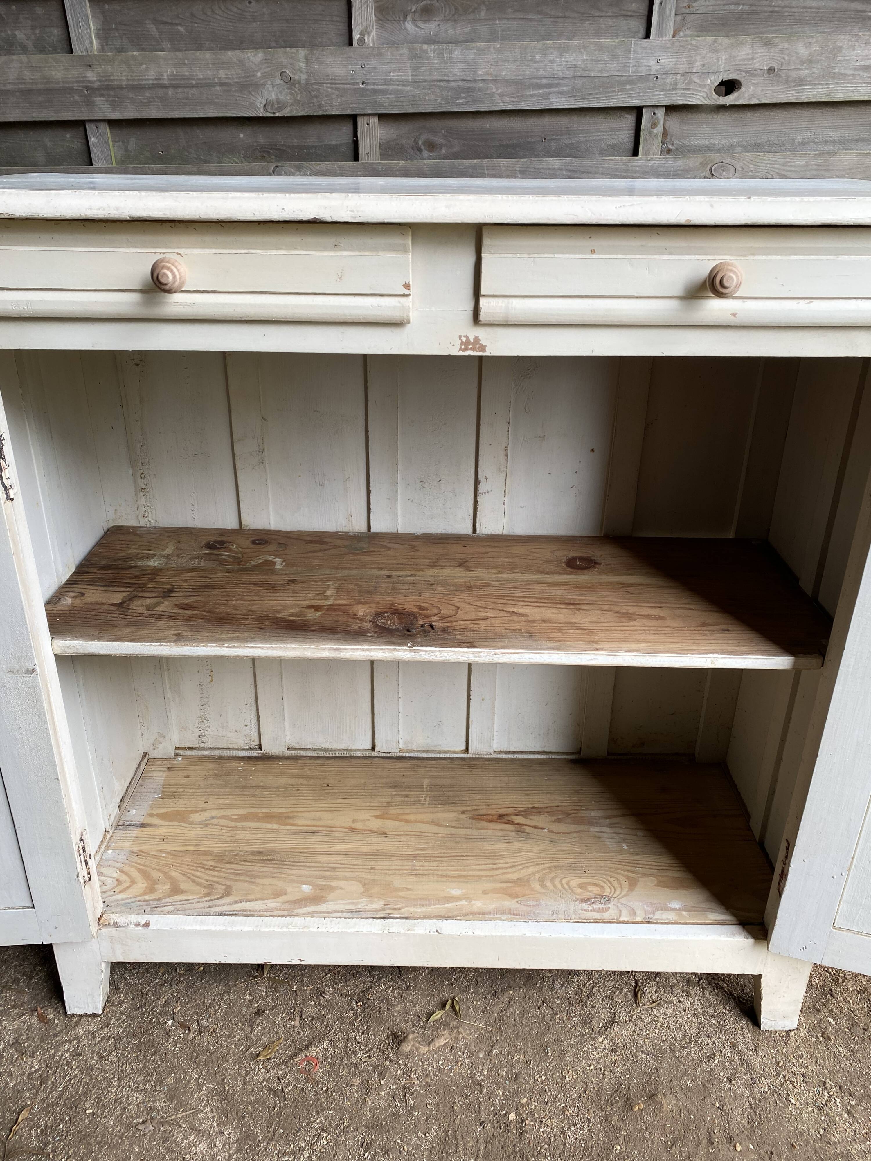 White Parisian buffet