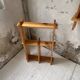 Trio d'étagères constructivistes en pin style Regain